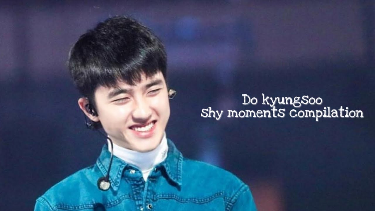 DO KYUNGSOO SHY MOMENTS COMPILATION