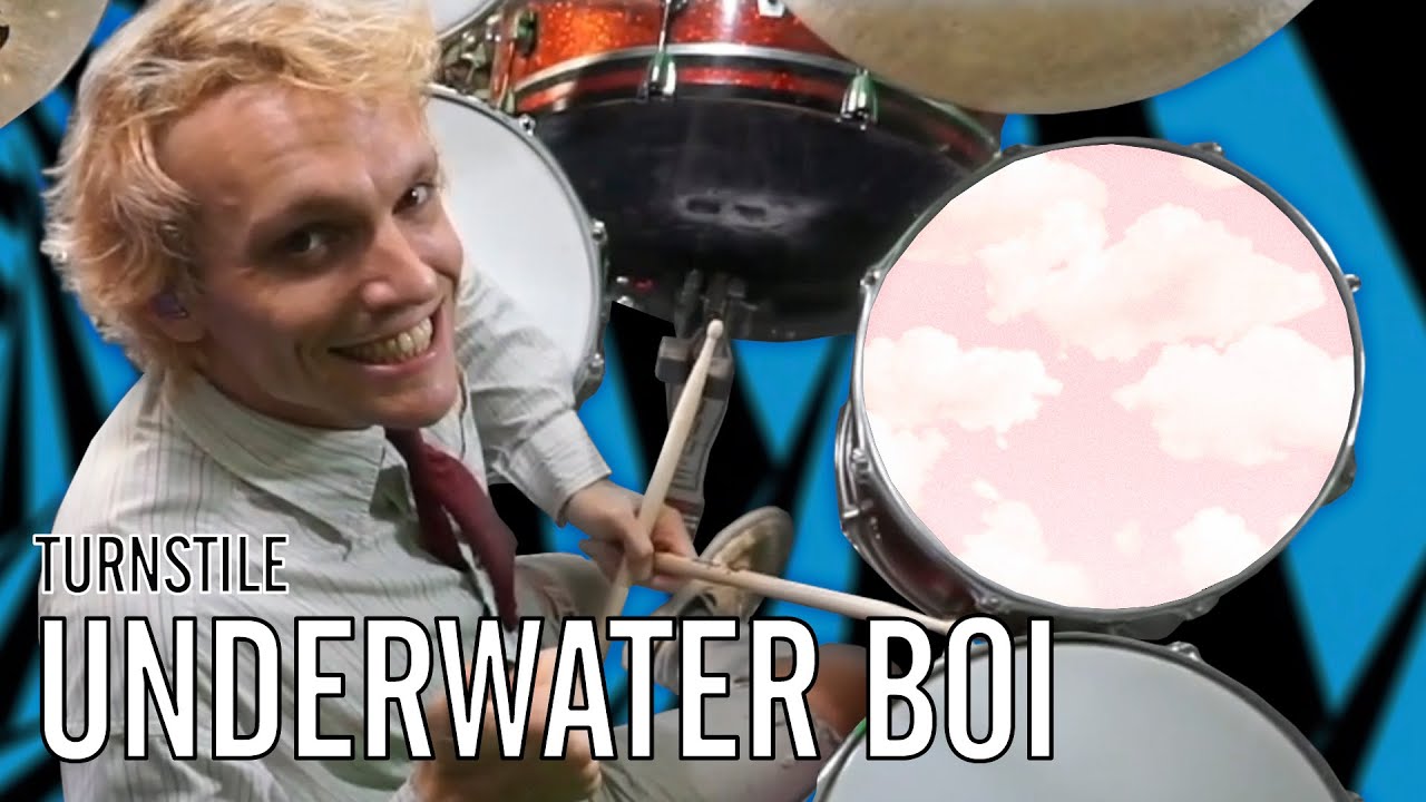 Turnstile UNDERWATER BOI Office Drummer [First Playthrough] YouTube