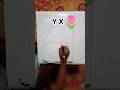 “Easy Flower Drawing for Kids | YX Trick”