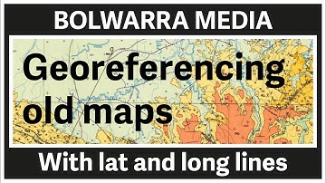 How to georeference a historic map containing latitude and longitude in QGIS | Papua New Guinea
