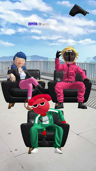 Which one do u like most 🤣😹? #zzztudio #zepeto #sprunki #miraculousladybug #squidgame #trending