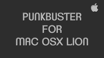 PUNKBUSTER CLIENT ON MAC OSX LION 2012
