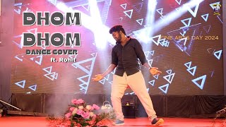 Dhom Dhom | Dance cover | Rohit| Fine Arts Day 2024 | St. Jude's College, Thoothoor