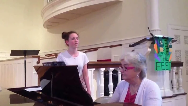 Alison Lindsey-Noble sings Les Miserables Recital ...