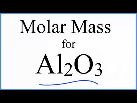 วีดีโอ: Al2O3 มีกี่โมล?