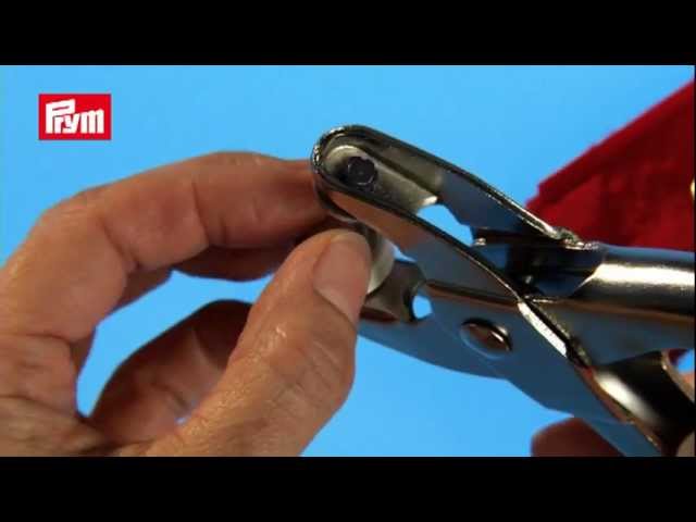 Prym Pliers for Press Fasteners ,eyelets and Piercing,hole Punching  Tool,grommet Setting Pliers,snap on Button Setting,tool for Sewing 