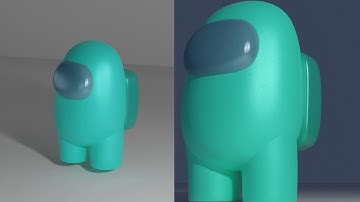 Among Us 3d walking animation New vs Old | Blender animation