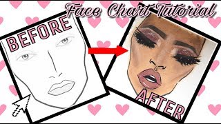 Face Chart Tutorial (speed version)