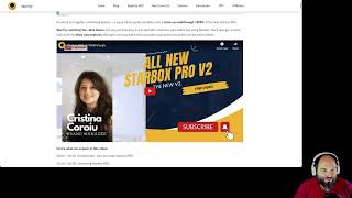 Demo Starbox PRO v2: From Customer App to Author Box Customized on the Front-End.
