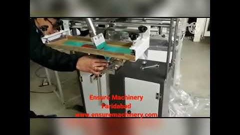 Round Screen printing machine