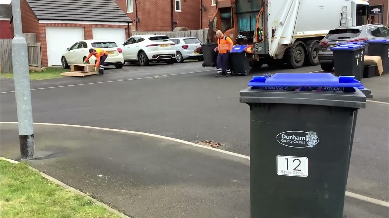 Blue bin collection YouTube