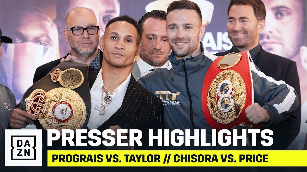 HIGHLIGHTS | Prograis vs. Taylor // Chisora vs. Price Final Press Conference