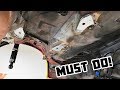 E36 subframe mount REPAIR & REINFORCE!