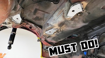 E36 subframe mount REPAIR & REINFORCE!