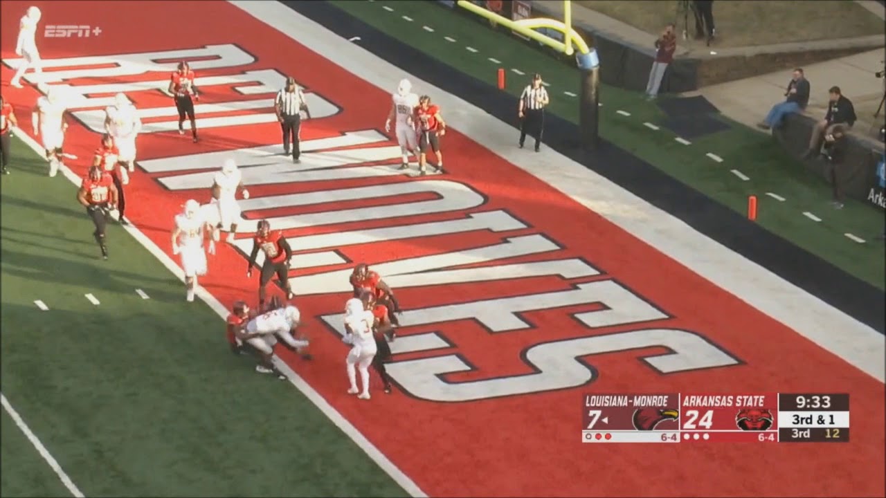 Arkansas State vs. LouisianaMonroe 2018 YouTube
