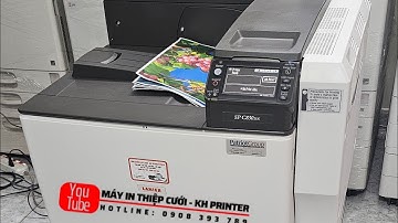 RICOH SP C830DN / RICOH SP C831DN - Máy in laser màu A3 . Chuyên: Thiệp cưới - Phong Bì - Tem nhãn.