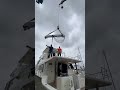 Crane Install on Expedition Yacht #mikelsonfamily