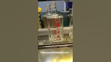 Achohol glass bottle automatic UV silkscreen printing machine and pad printing machine(SGL-106)