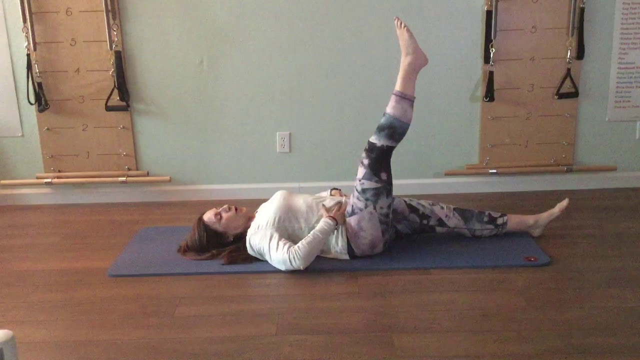 Pilates at home Home Pilates Workout - YouTube