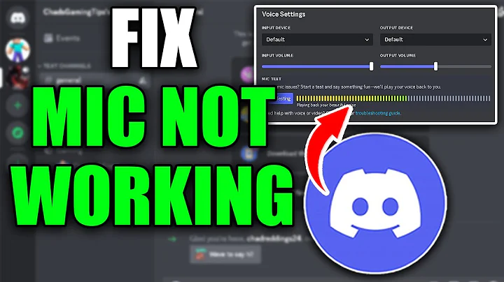 How To Fix Mic Not Working On Discord - Easy Guide