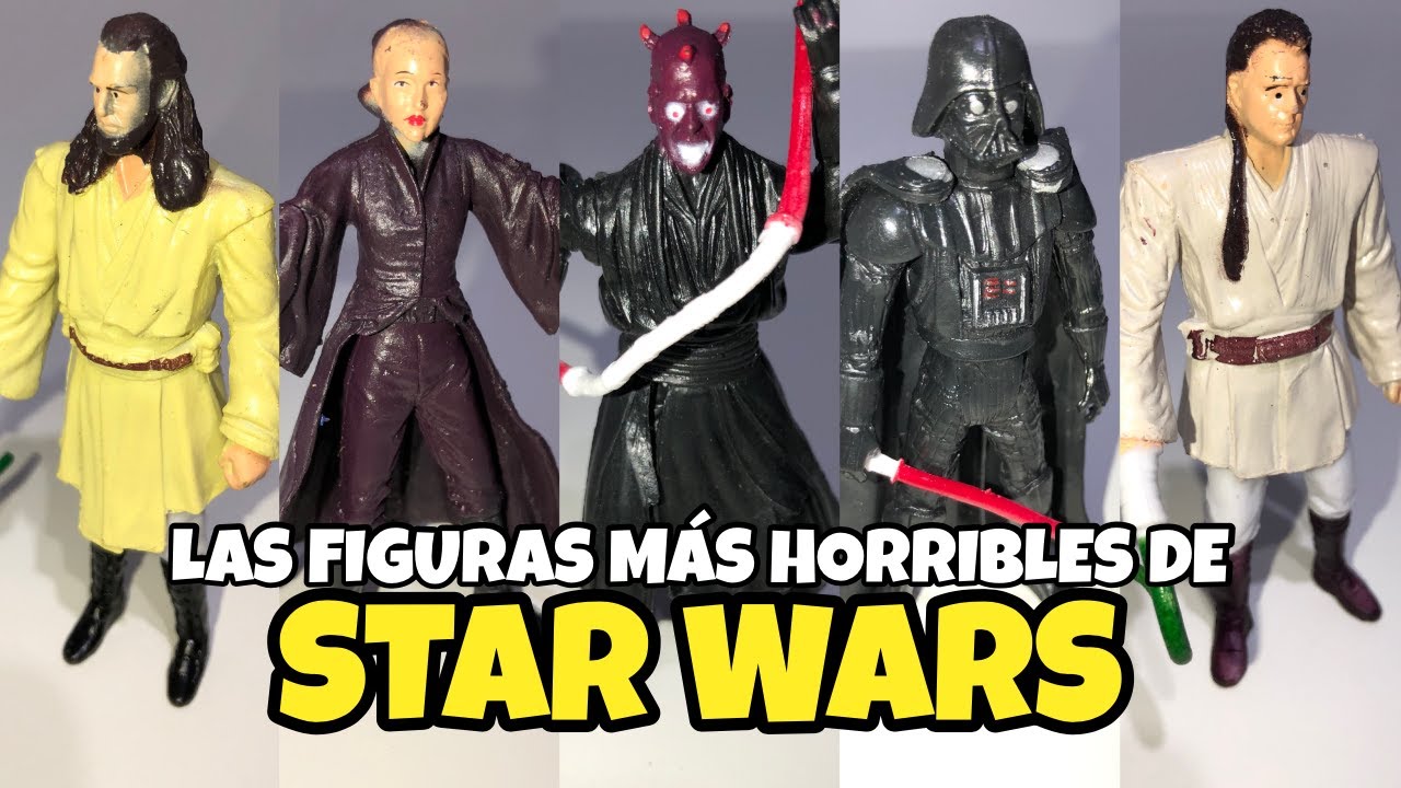 Las FIGURAS más HORRIPILANTES de STAR WARS | ¡No te vas a creer a DARTH MAUL!