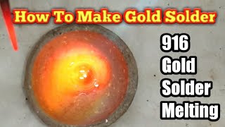 How To Make Gold Solder l how to make cadmium of gold l 22Carat KDM melting methods. ll Gold KDM ll screenshot 2