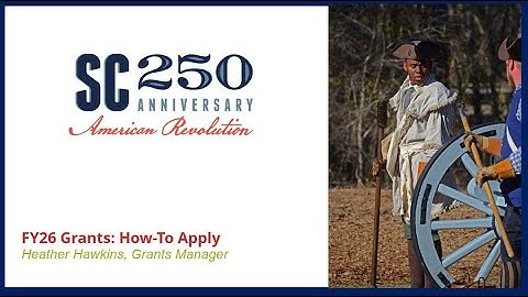 SC250 Grants - How to Apply Webinar