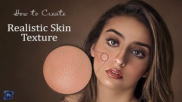How To Create Realistic SKIN TEXTURE in Photoshop!