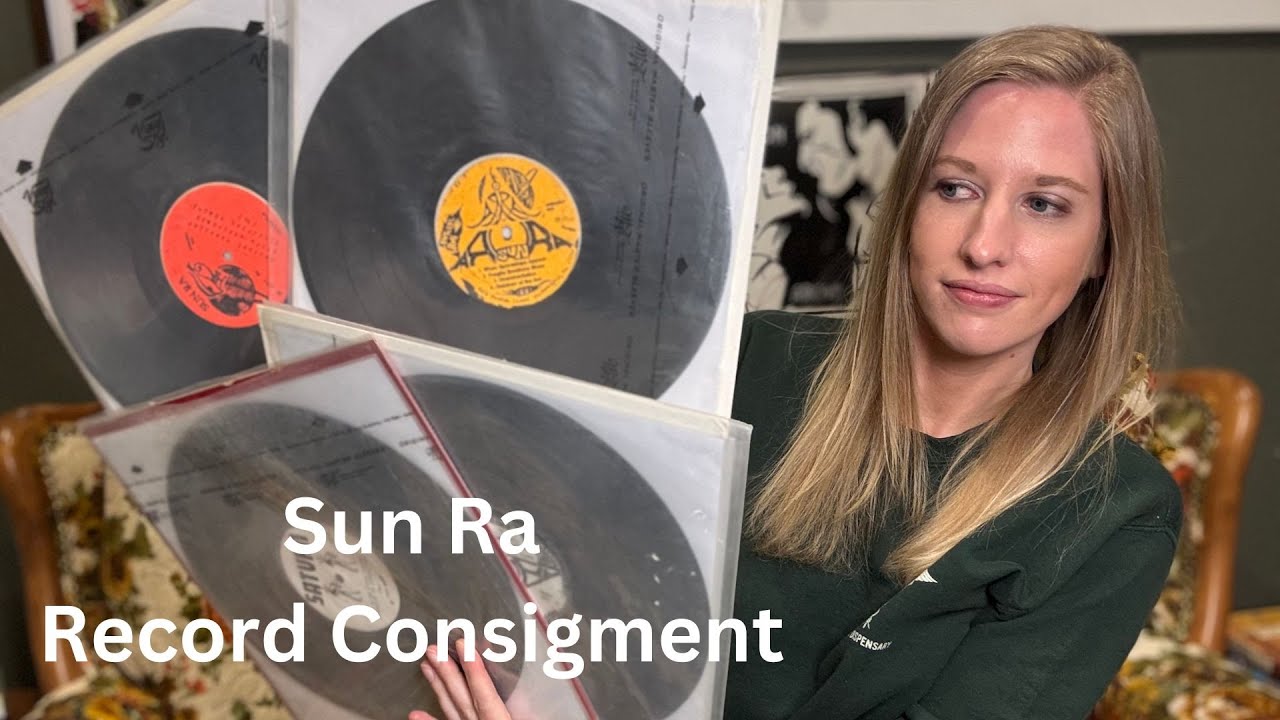 Just In: Rare Vinyl Records Sun Ra ConsignmentSpace is the