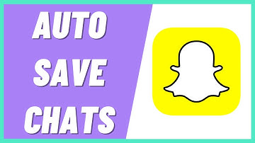 How To Auto Save Chats on Snapchat (Easy (2022))