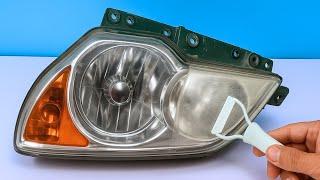 🔥Apply THIS to your foggy headlights and see what happens!