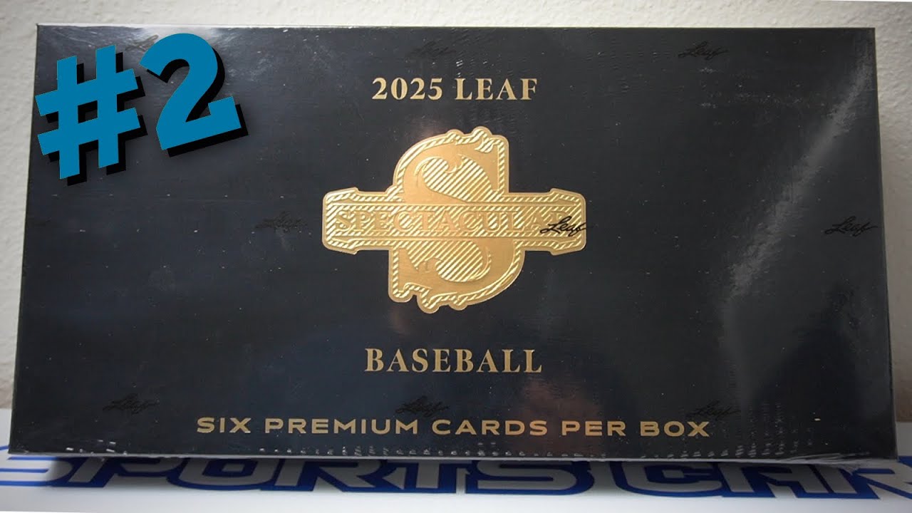 2025 Leaf Spectacular Box Break! Box 2 of 2: Awesome Quad G.O.A.T.!