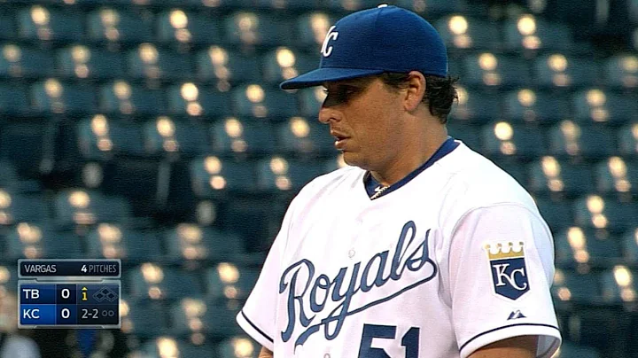 TB@KC: Vargas allows one run in eight strong innings