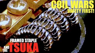 COIL WARS | Safety First! | How To Build a Framed Staple Tsuka Coil