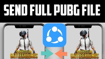 How to Send Full PUBG MOBILE Game by SHAREit in Hindi | Sharing Tips Step by Step 😮