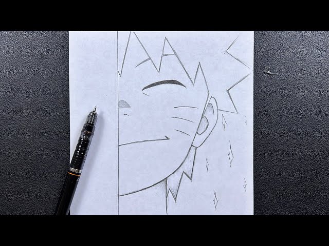 How to Draw Naruto Face  Naruto drawings, Elementary drawing