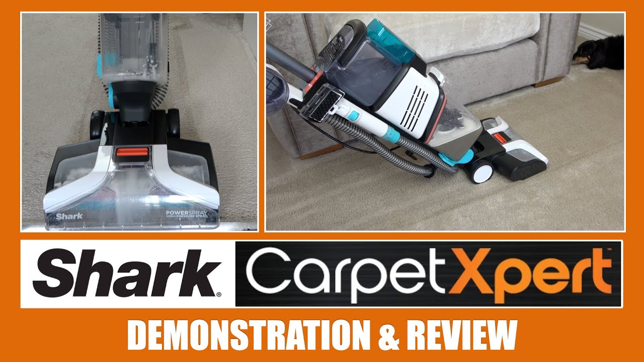 Shark EX201 CarpetXpert Upright Carpet, Area Rug & Upholstery Cleaner with  StainStriker, Built-in Spot & Stain Cleaner, Perfect for Pets, Deep