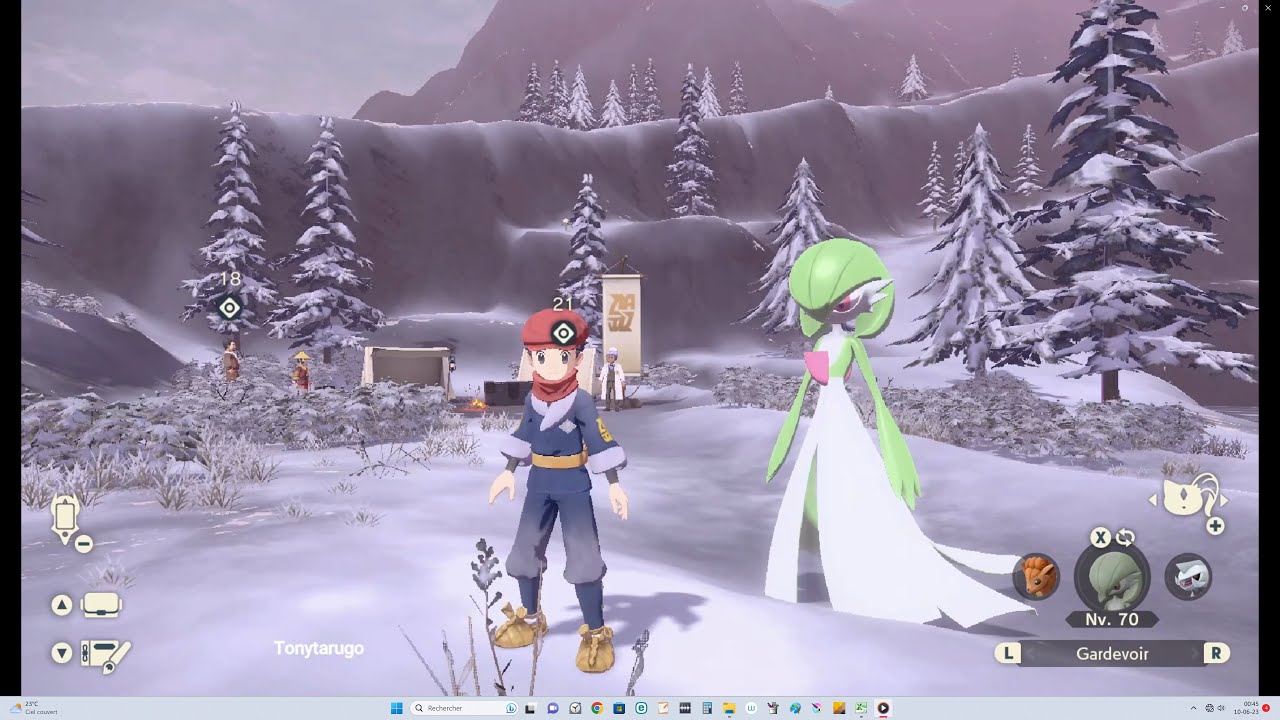 Captura de Gardevoir LEYENDAS POKEMON ARCEUS