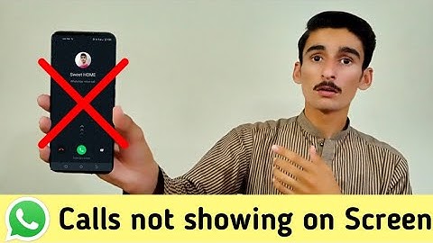 Whatsapp Calls not Showing on Screen | Only Ring | Whatsapp Call not Display | Android User Official