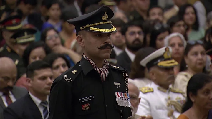 President Kovind presents Shaurya Chakra to Captain Varma Jayesh Rajesh