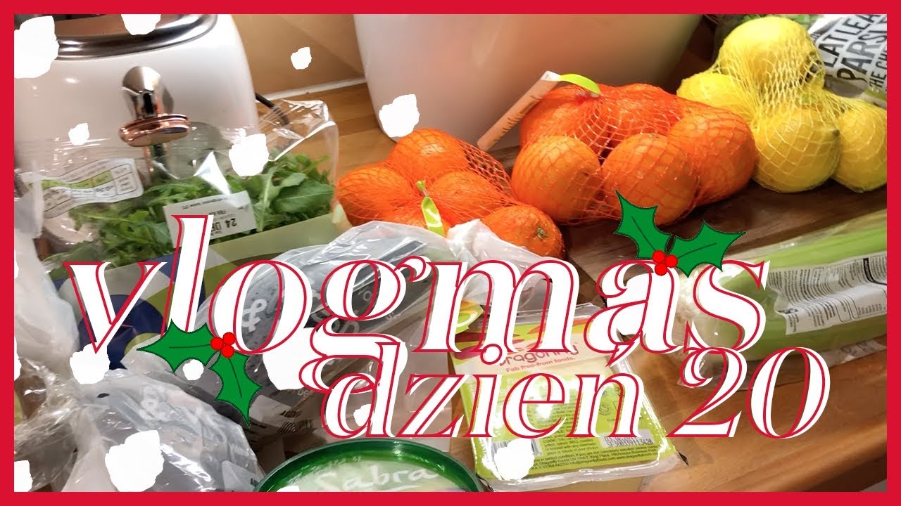 VLOGMAS '18 DZIEŃ 20: haul jedzeniowy i jak poznałam mojego chłopaka?