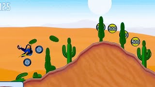 Monkey Hill Racing Motocross bike Desert Hill Bike Race Game Play part2 screenshot 2