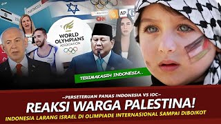 🔴PALESTINA DIBUAT TERHARU! Indonesia Rela Disanksi IOC Usai Larang ISR4EL di Olimpiade Internasional