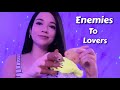 Sandy eating cheese with blobby  no talking slime asmr mouth sounds