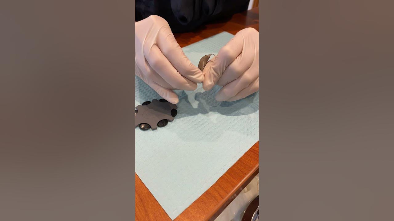 How to Change an Oticon More Wax Guard YouTube