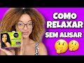 COMO RELAXAR O CABELO EM CASA  | CREME RELAXANTE SALONLINE 🤔