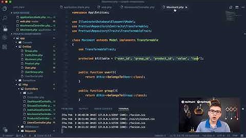 Guilherme Aquino - PHP e Laravel 5.4 | 0044 - Finalização da função de investir