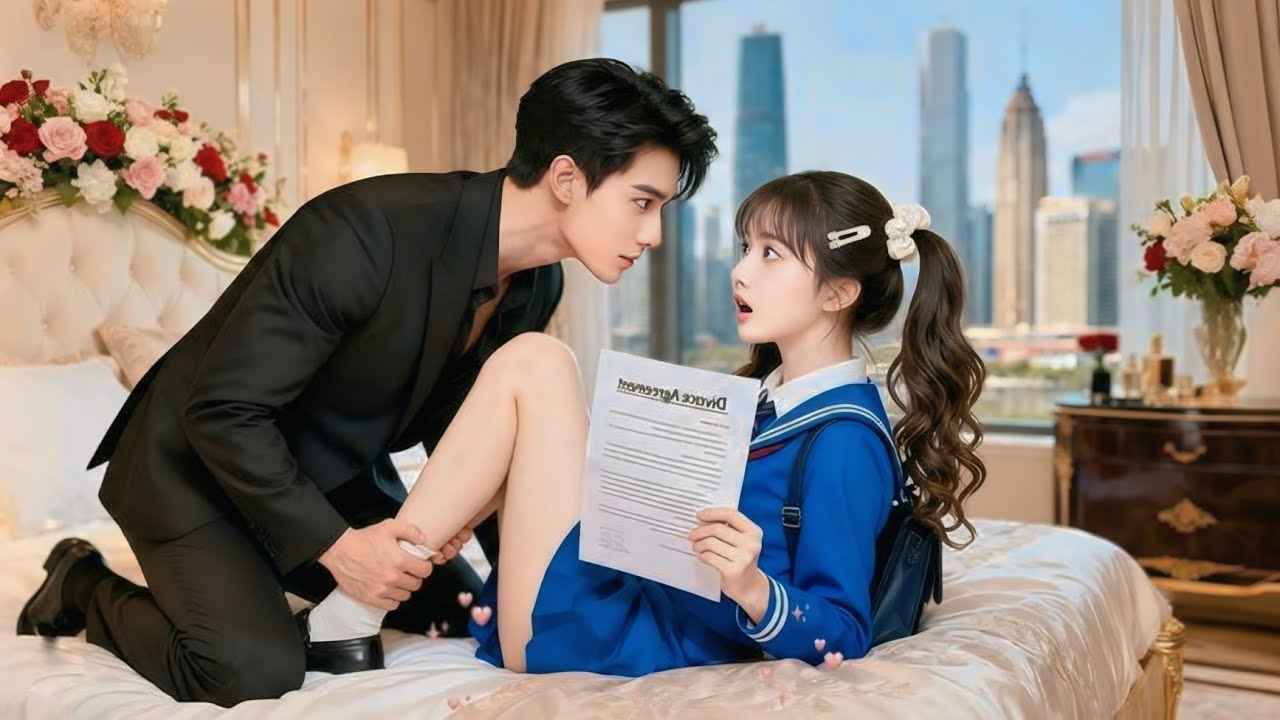 طالبة مراهقة اتفضحت فالمدرسه بحملها من شاب غني بياخدها تعيش معاه لما أهلها بيطردوها من البيت