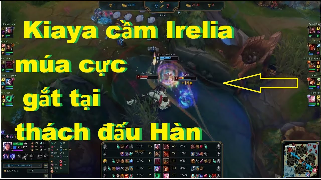 Irelia VS Gnar - Kiaya Cầm Irelia Múa Cực Gắt Tại Rank... - youtube