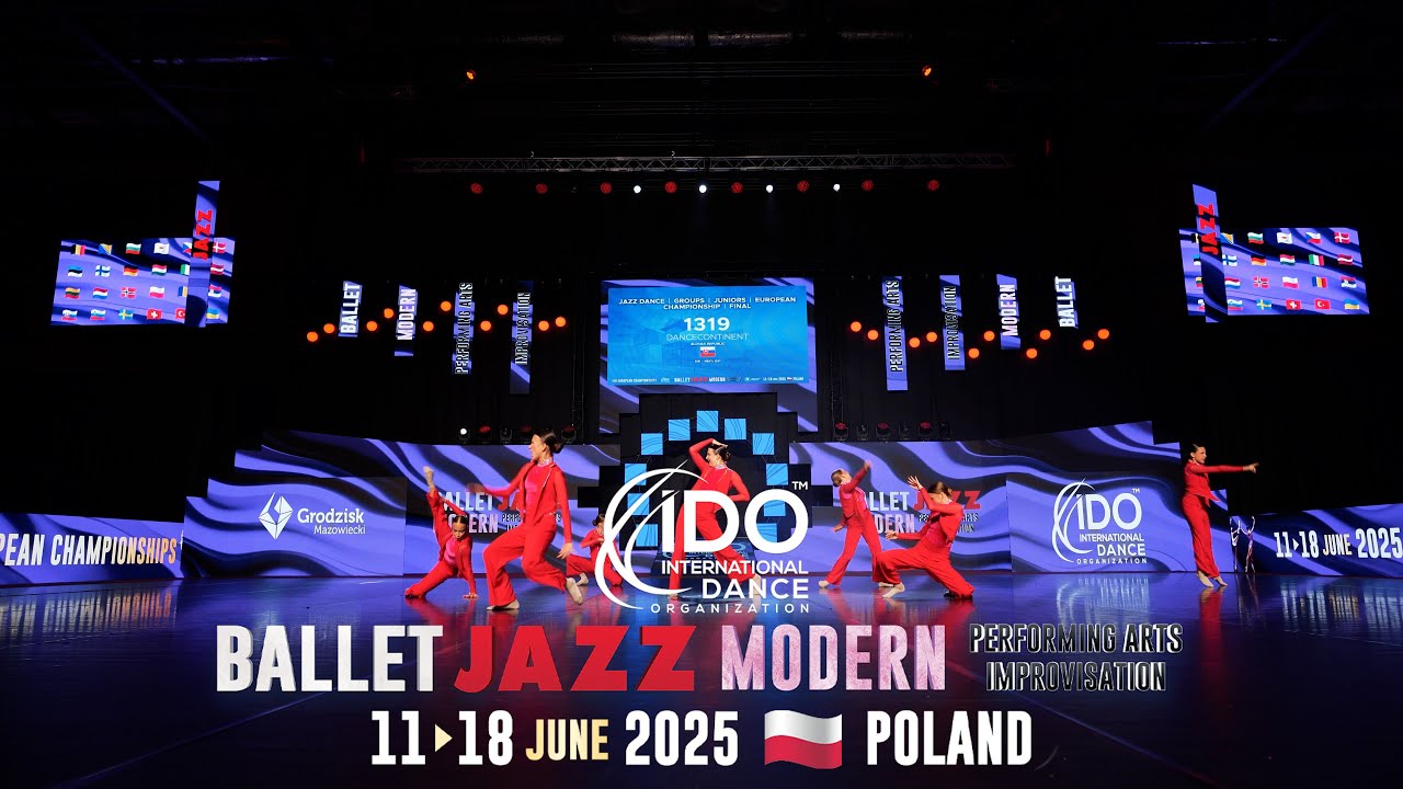 DANCE CONTINENT | SLOVAKIA | Junior Groups | IDO Jazz Dance European Championship 2025